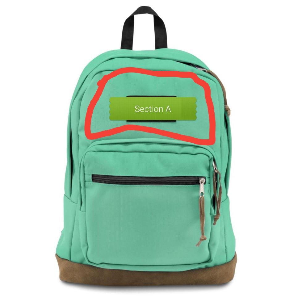 Painted Backpack (1 panel) – The Enchanted Brush