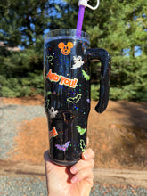 Light up- Boo To You! Purple Straw