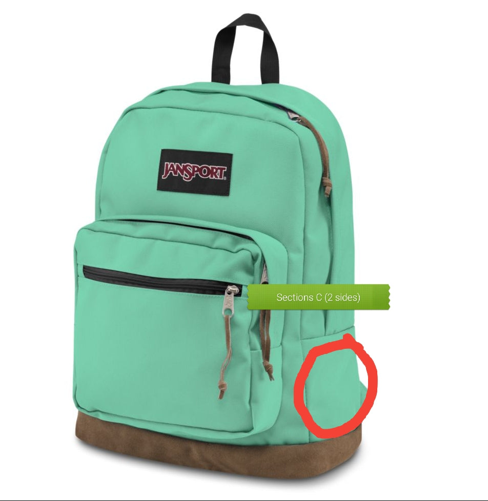 can you paint a jansport backpack Painted Backpack (1 panel) – The Enchanted Brush