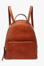 Leather Mini Backpack-Fossil