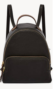 Leather Mini Backpack-Fossil